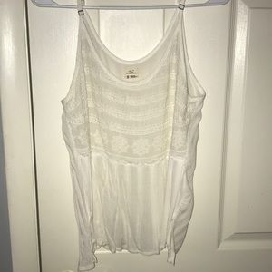 O’Neill white embroidered tank